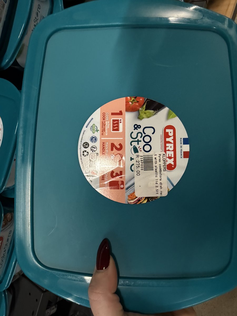 Pyrex Cook & Freeze Square 2L