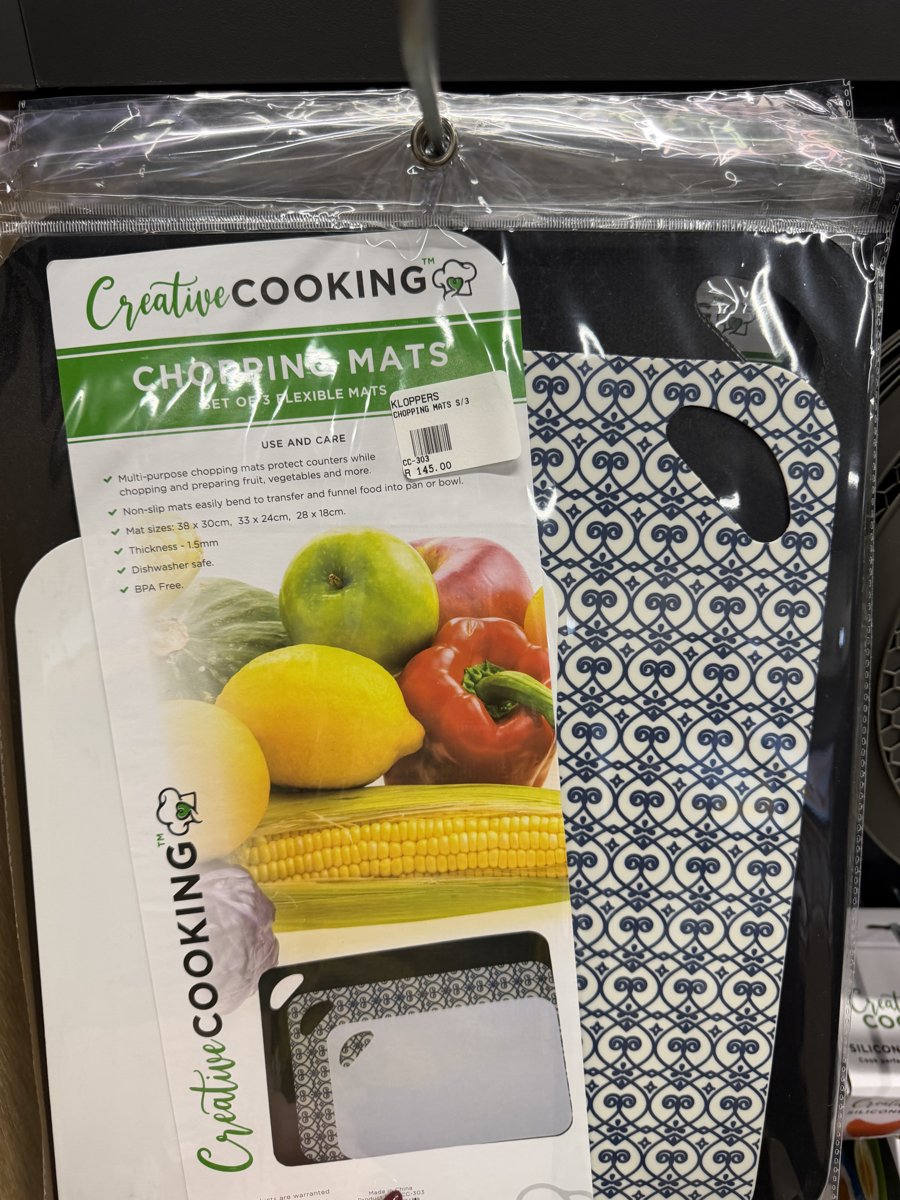 Creative Cooking Flexible Chopping Mats – Set of 3