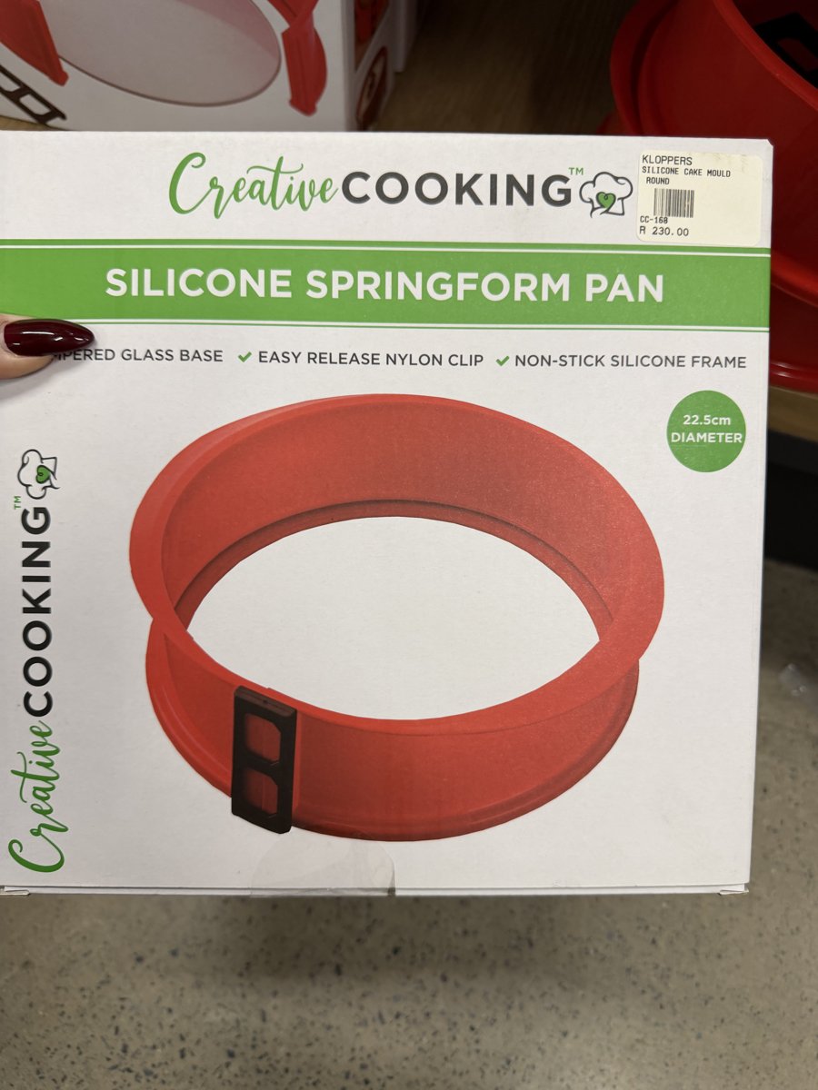 Creative Cooking Silicone Springform Pan 22.5cm