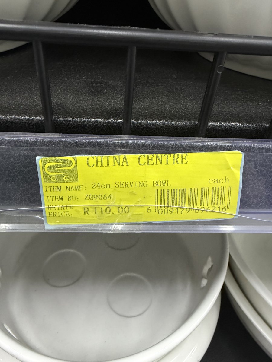 China Centre 24cm Serving Bowl (ZG9064)