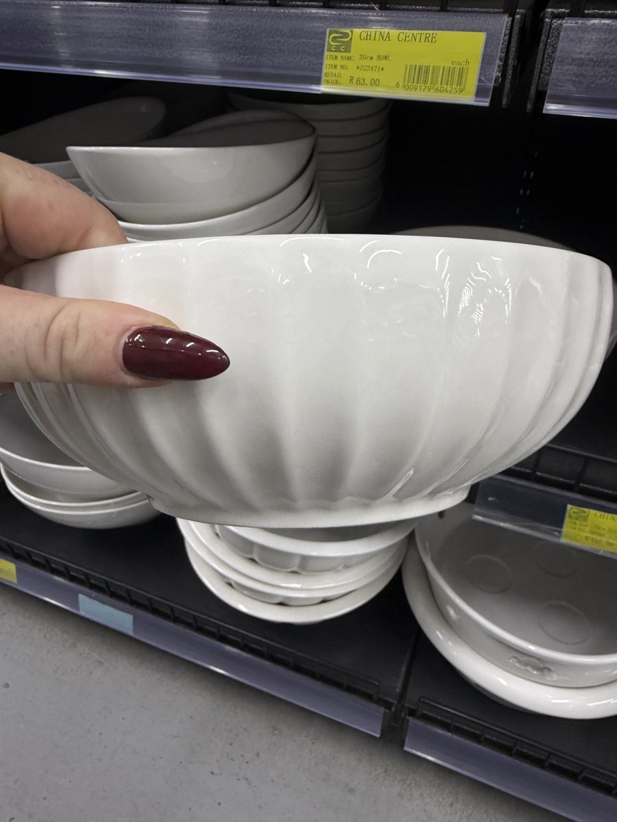 China Centre 20cm Arch-Embossed Bowl (ZG2471)