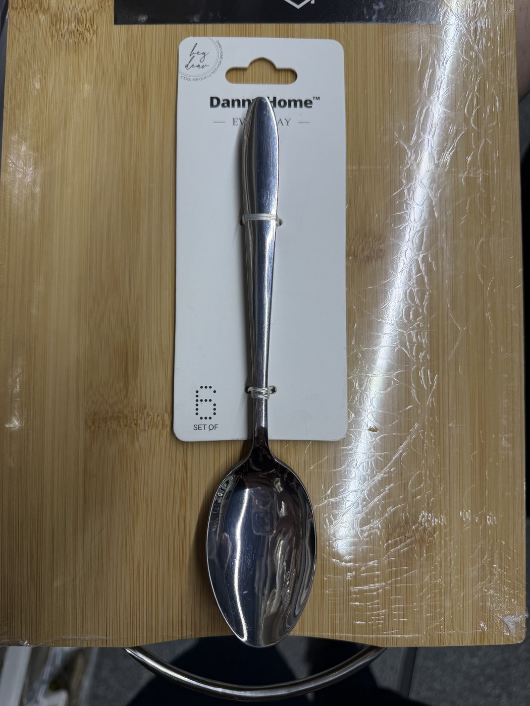 Danny Home 6pcs Dinner Spoons – Style DZ102-2