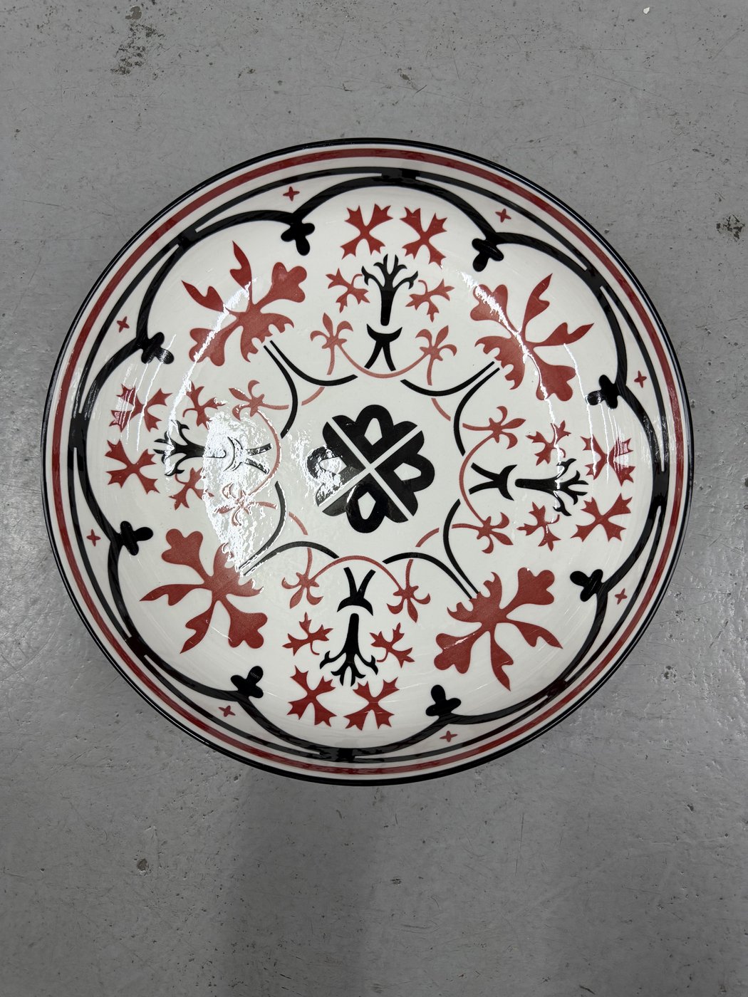 China Centre 12-inch Salad Plate